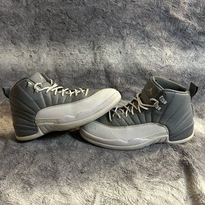 Nike Air Jordan Retro 12 XII Stealth Grey 2022 Size 11 Euc